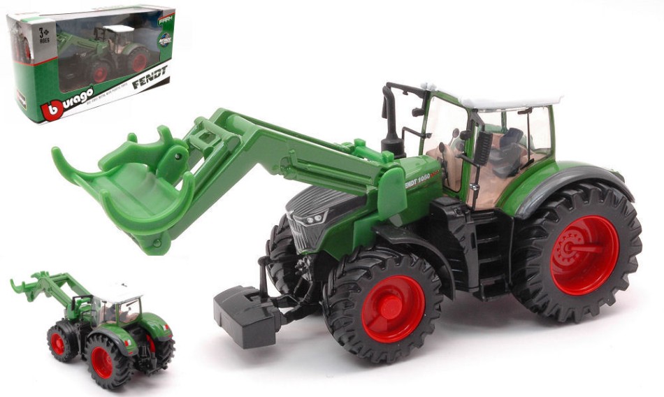 Modellino Trattore Mezzi Agricoli Burago Fendt Vario Tractor