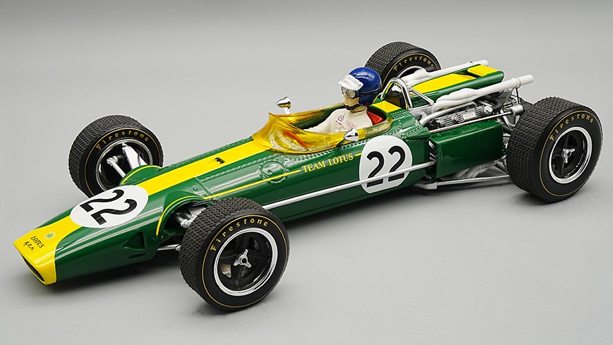 Modellino Auto Formula 1 F1 Scala 1 18 Tecnomodel LOTUS 43 SCUDERIA