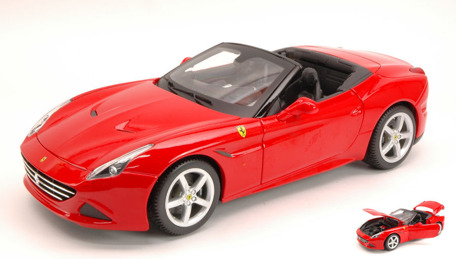 Model Car Scale 1:18 Burago Ferrari California T diecast Car Model New | eBay