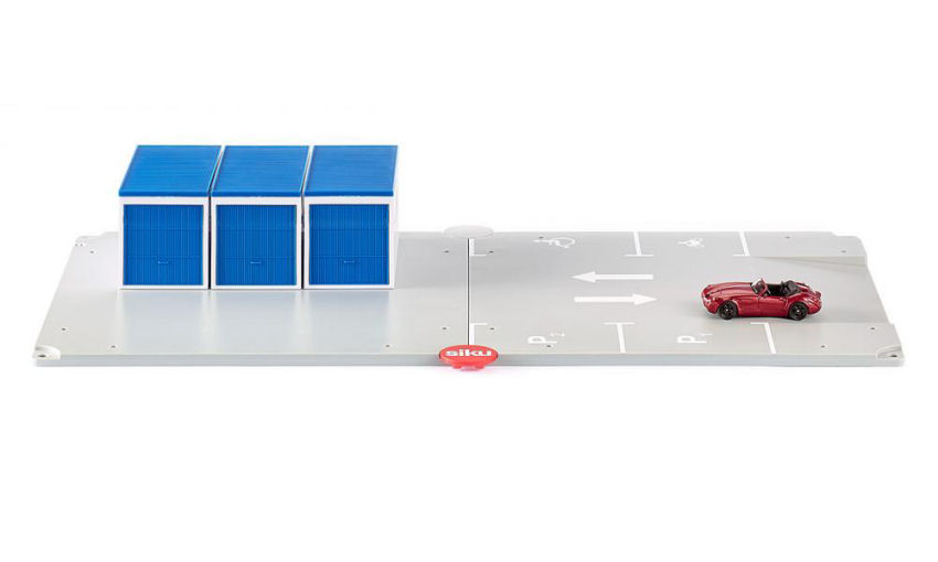 Miniature Dioramas Auto 1:32 Siku PARKING GARAGE AVEC VOITURE modelage coche