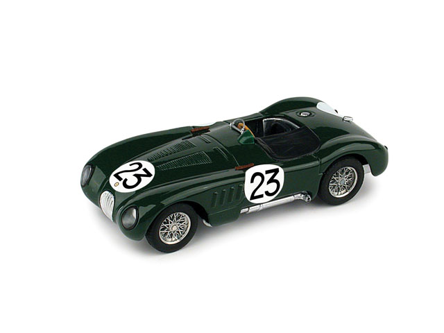 Modellino Auto Competizione scala 1:43 Brumm diecast JAGUAR C TYPE N.23 LM  J...