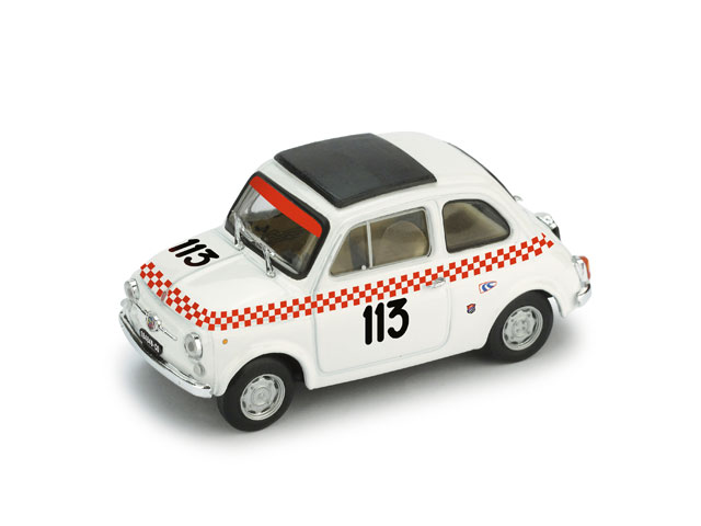 Miniature Voiture auto 1:43 Brumm diecast FIAT 500 GIANNINI TV modélisme diecast