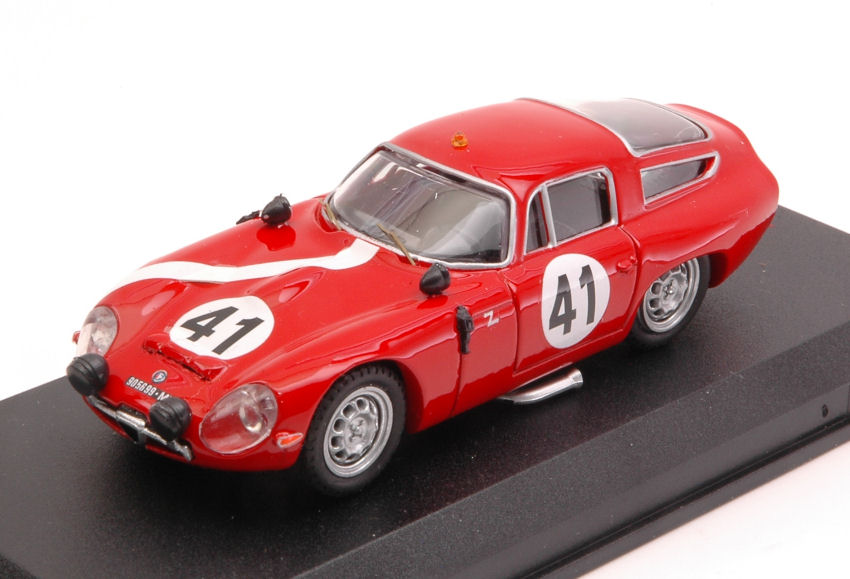 Model car 1:43 scale Best Model alfa romeo TZ1 N.41 15th LM G.BISCALDI...