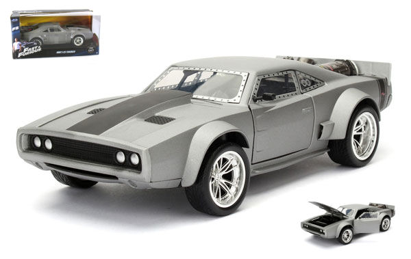 modellino auto film movie DOM'S ICE DODGE CHARGER FAST & FURIOUS scala 1:24