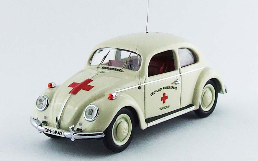 modellauto Krankenwagen Maßstab 1:43 Rio VW BEETLE MEDICAL DEUTSCHES