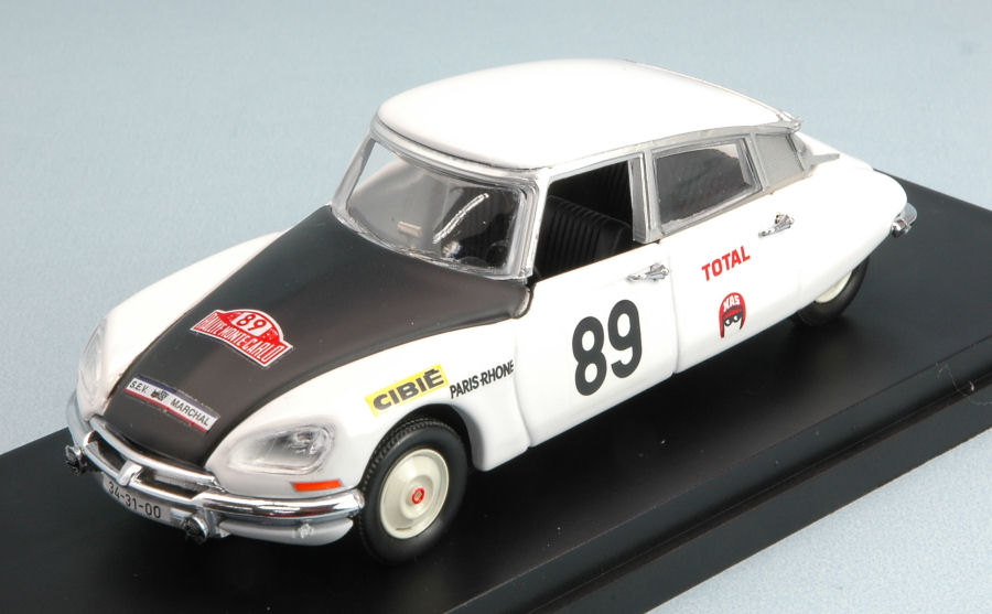 Rally car model 1:43 scale rio CITROEN DS 21 N.89 RALLY MONTE CARLO MA...