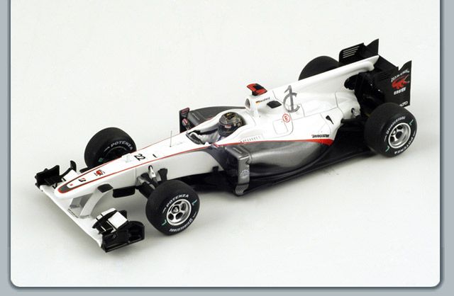 formula 1 f1 spark Model car model SAUBER N.HEIDFELD BRAZIL GP models...