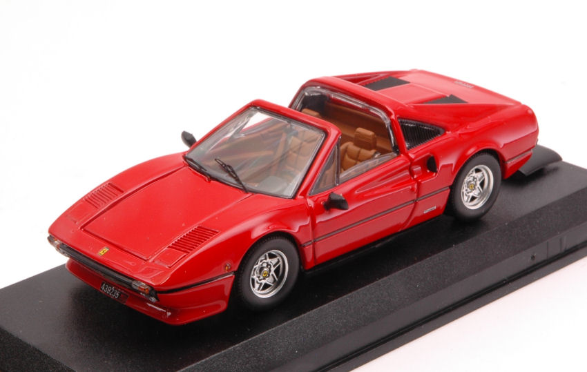 Miniature voiture auto 1:43 meilleure véhicules FERRARI 308 GTS diecast pression rouge