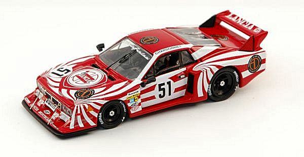 Model car 1:43 scale Best Model lancia beta MONTECARLO N.51 DNF LM DAR...