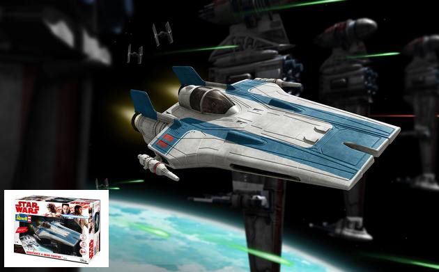 modellauto model kit bausatz Film Film Weltraum STAR WARS 1:44 zusammenbauen