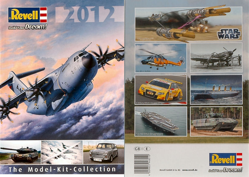 modellauto Kataloge Magazin Buch Booklet KATALOG 2012 REVELL SEITE 98 modellbau
