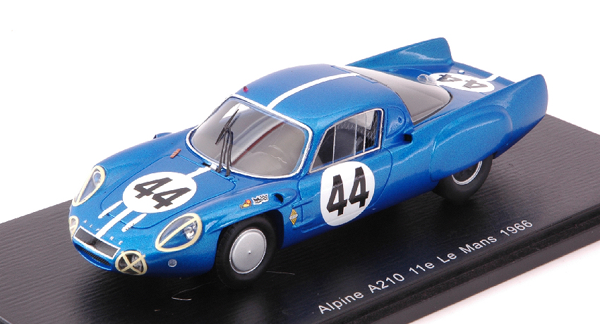 1:43 scale model car spark Model ALPINE A210 N.44 22th LM J.CHEINISSE-...