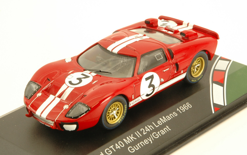 Miniature voiture auto 1:43 CMR LE MANS RACING FORD GT40 MKII diecast MK2 rallye