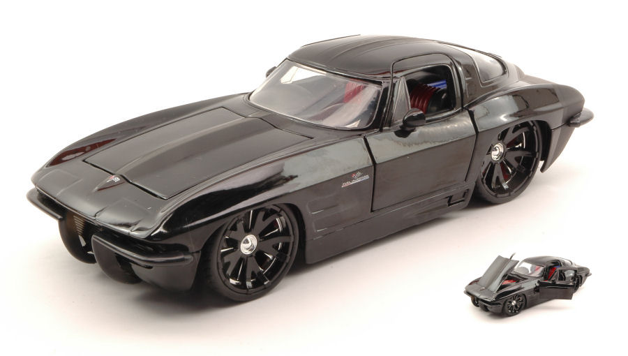 Modellino Auto Tuning Jada Toys Chevy Corvette Stingray Scala 124 Diecast Arcadia Modellismo 