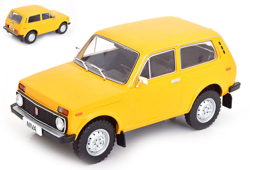 Modellino auto scala 1/18 LADA NIVA diecast modellismo statico jeep  collezione