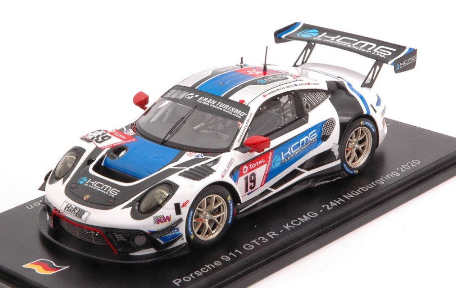 Modellino auto scala 1:43 Spark PORSCHE 911 GT3 24H NURBURGRING 2020 racing