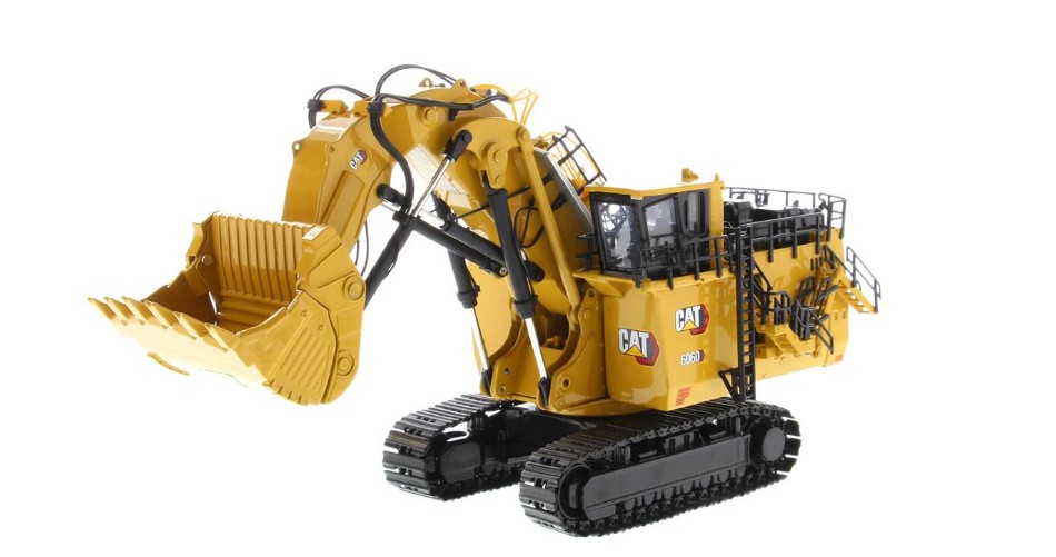 Modellino escavatore Diecast Master CAT 6060 FS MINING EXCAVATOR 1:87 modellismo