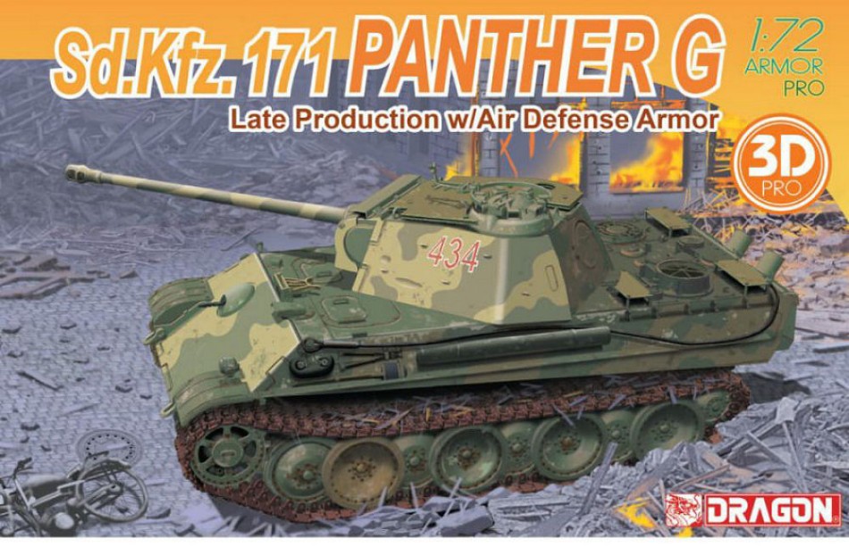 Model military tanks model assembly kit PANTHER G LATE scale ...