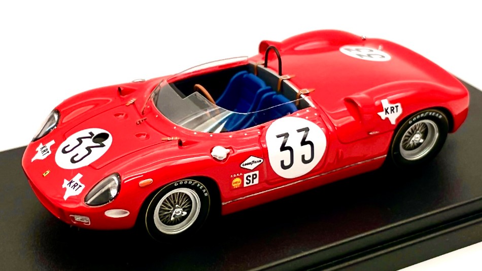 FERRARI - 275P SPIDER N 33 SEBRING 1965 MAGLIOLI - BAGHETTI - RED