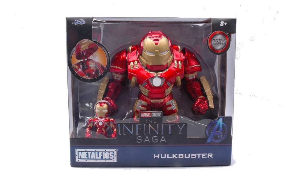HULKBUSTER + IRONMAN FIGURES character statue movie model stickers