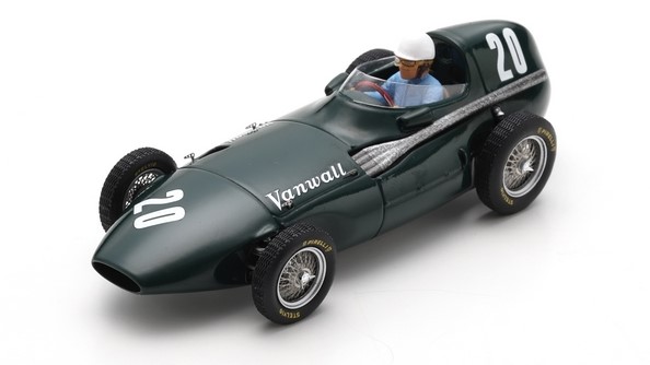 Coche Coche formula 1 F1 escala 1:43 Spark Model VANWALL VW5 miniaturas 1957