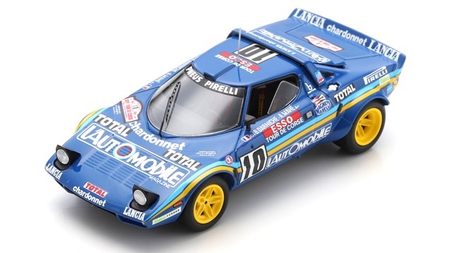 Rally model car scale 1:43 spark model lancia STRATOS HF 1981 racing car