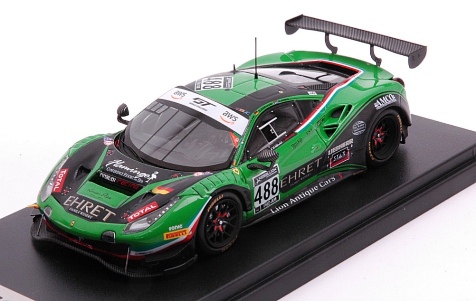 Modellino auto scala 1:43 Looksmart FERRARI 488 GT3 EVO N.72 24H