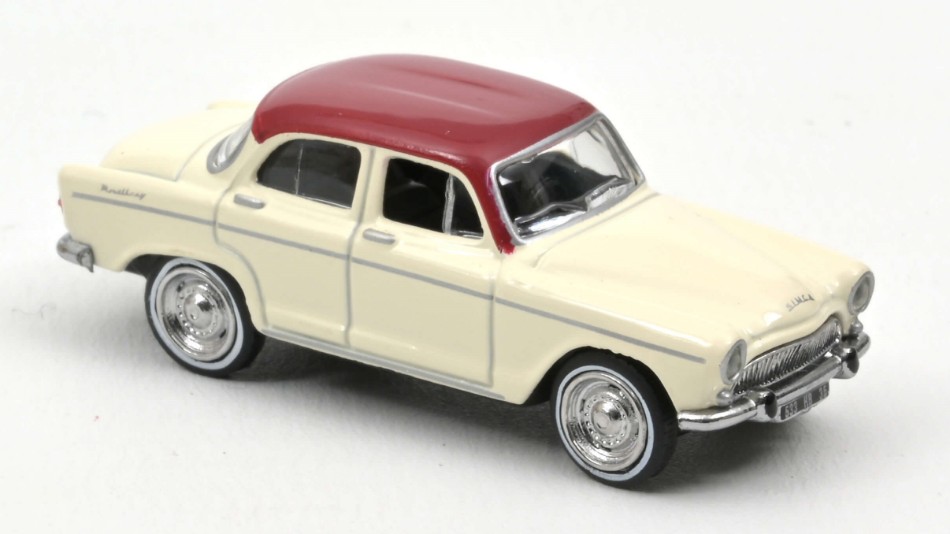 Model car scale 1:87 Norev SIMCA ARONDE MONTLHERY 1962 diecast modelling...