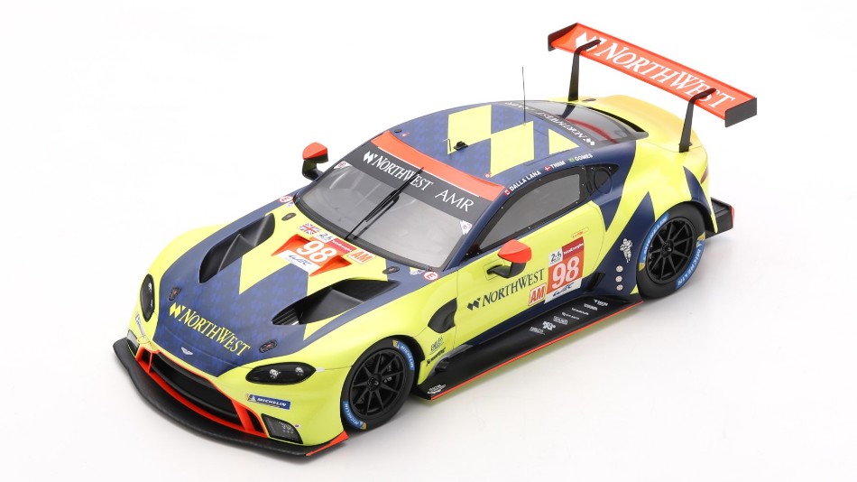1:18 scale model car spark ASTON MARTIN VANTAGE LM 2021 racing vehicles