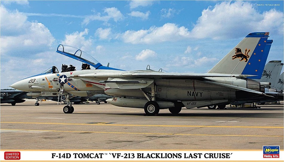 Model aircraft to build model assembly kit Hasegawa F-14D TOMCAT VF...