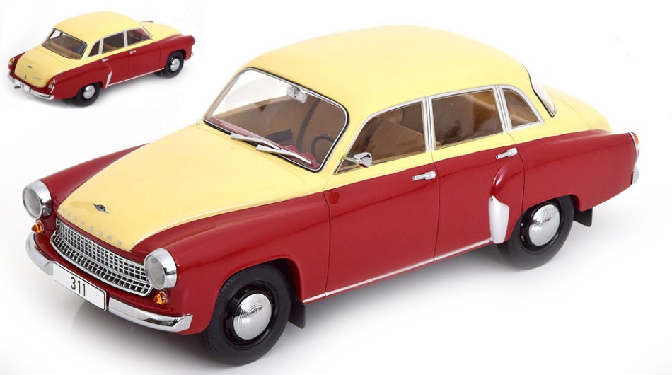WARTBURG 311 road vehicles car 1:18 scale model carcollectionvintage