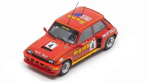 1:43 scale model car spark Model RENAULT 5 TURBO EUROPA CUP 1984 SIGALA