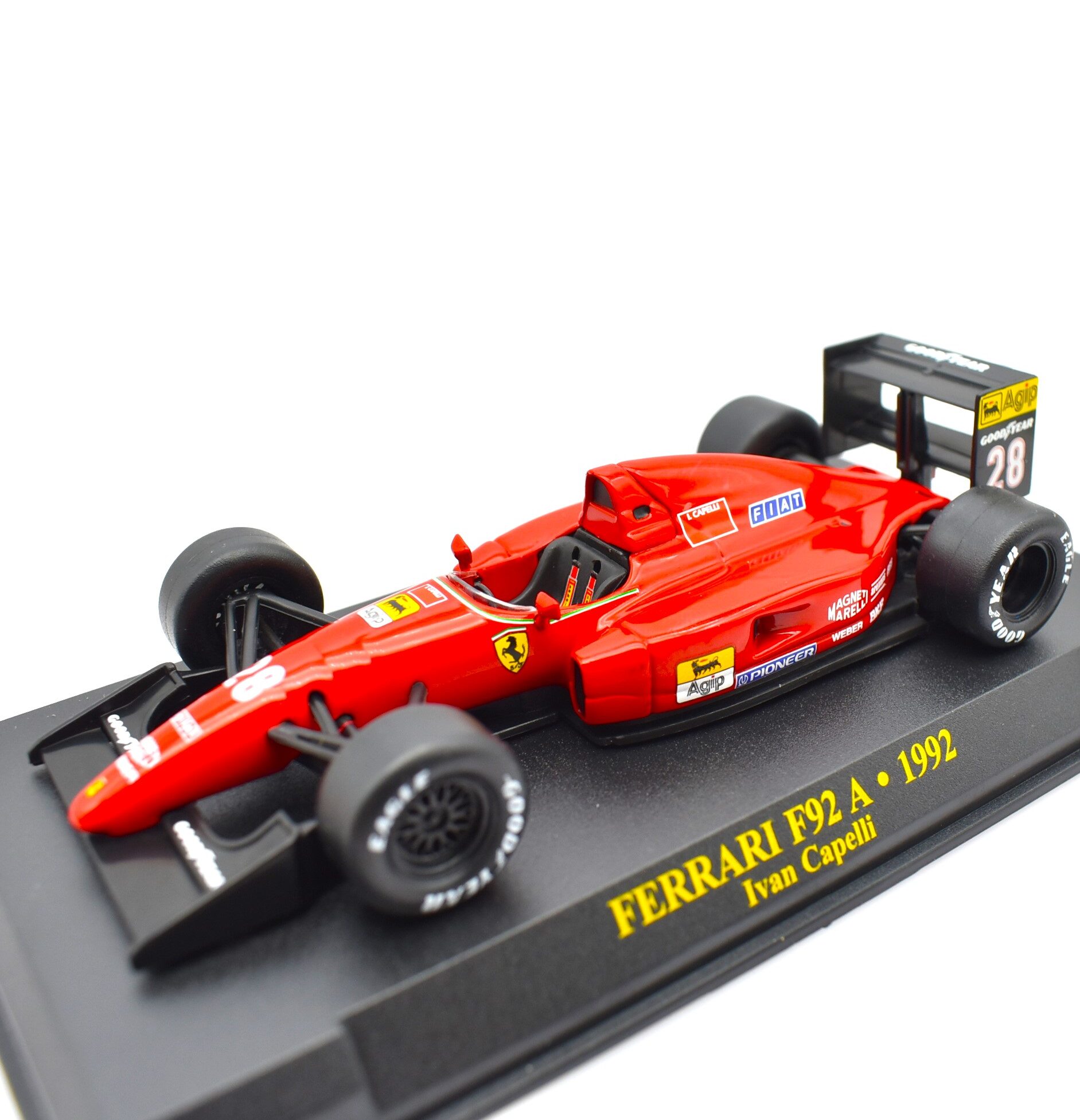 Modellino auto Ferrari F1 F92 A 1992 scala 1:43 Formula 1 Capelli ixo