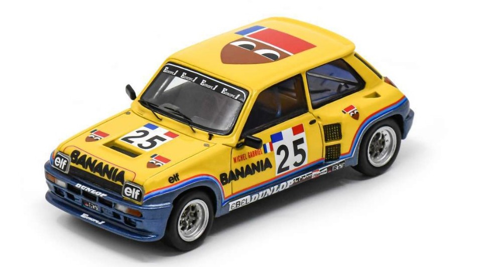 1:43 scale model car spark Model RENAULT 5 TURBO N.25 EUROPA CUP 1982 M...