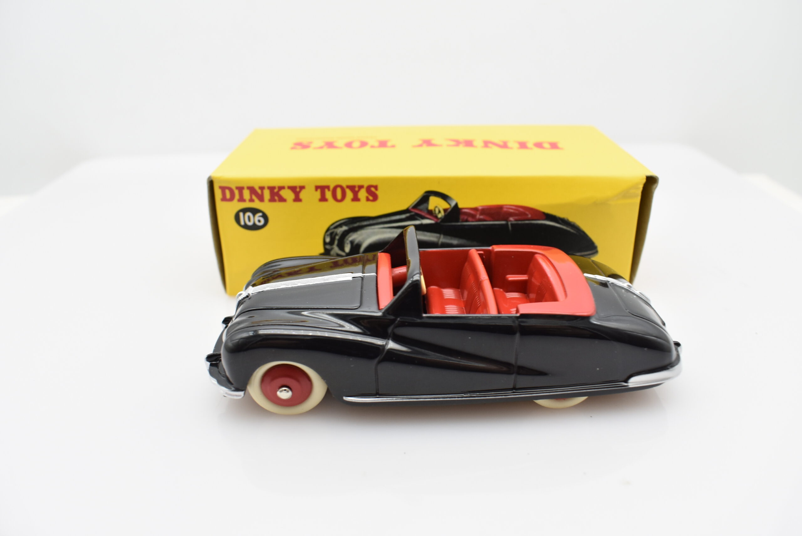 Modellino auto dinky toys scala 1:43 Austin Atlantic Convertible da collezione