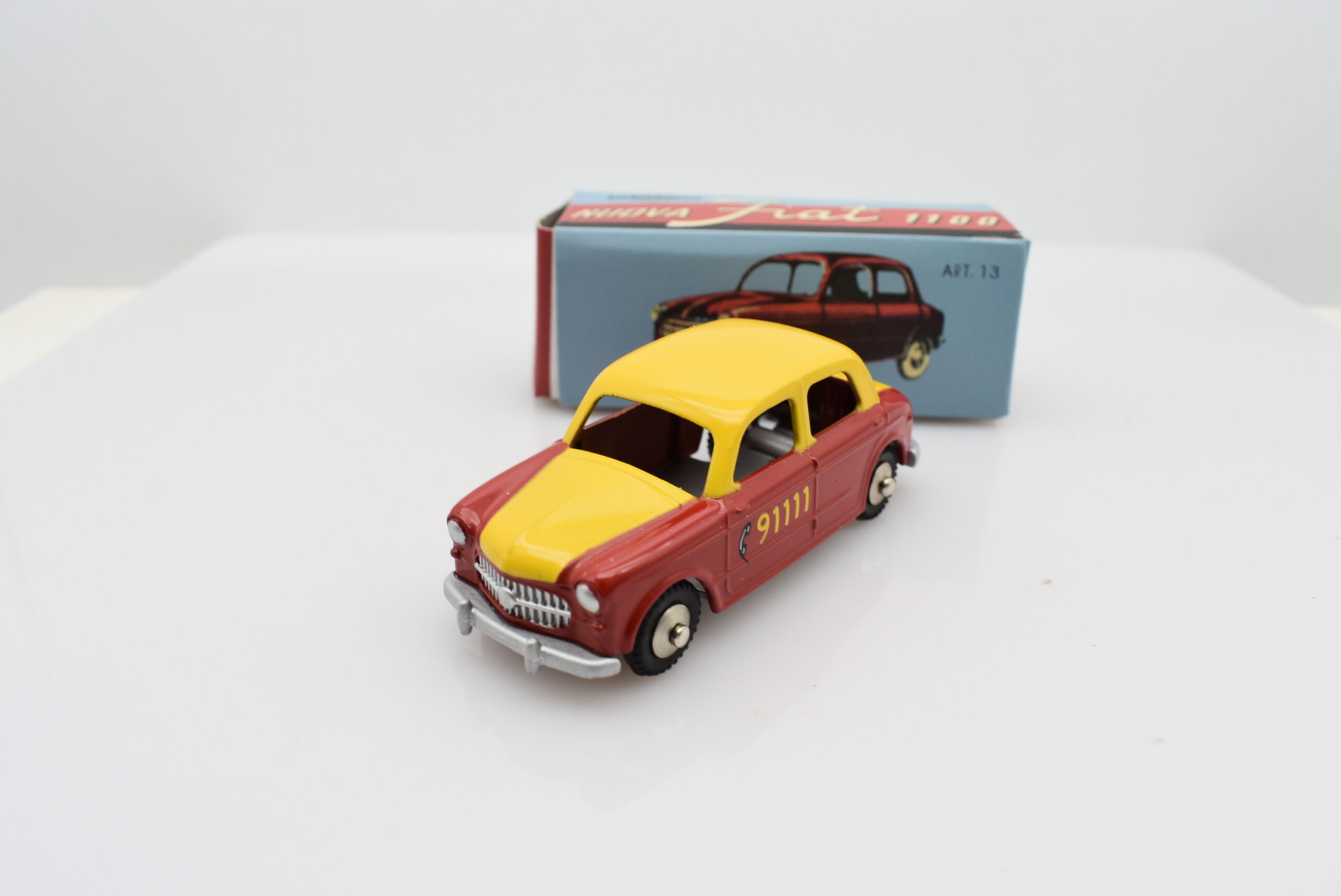 Modellino auto mercury scala 1:43 Nuova Fiat 1100 collezione - Arcadia  Modellismo