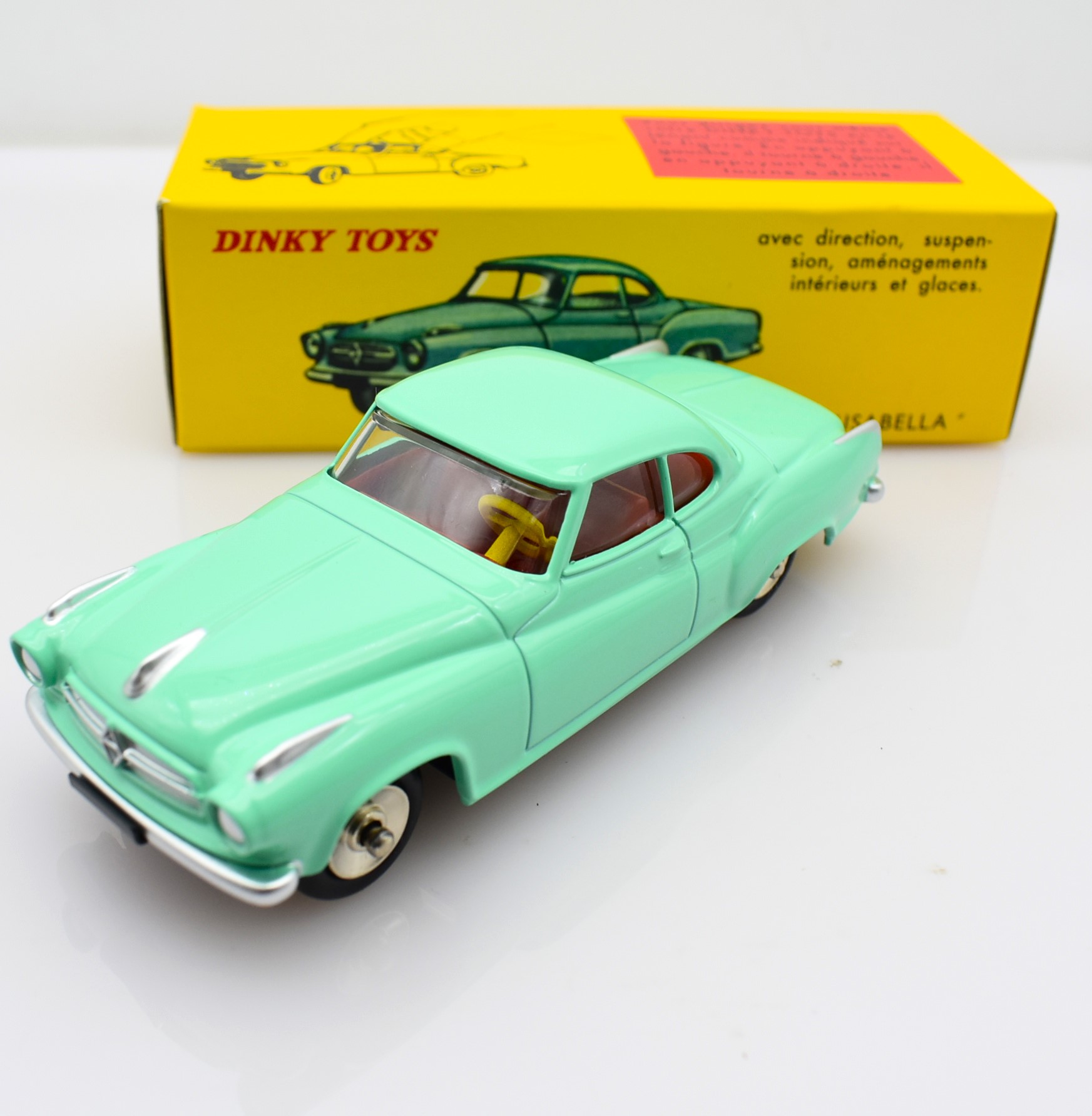 Miniature voiture dinky jouets auto 1:43 Borgward Coupe Isabella modélisation statique