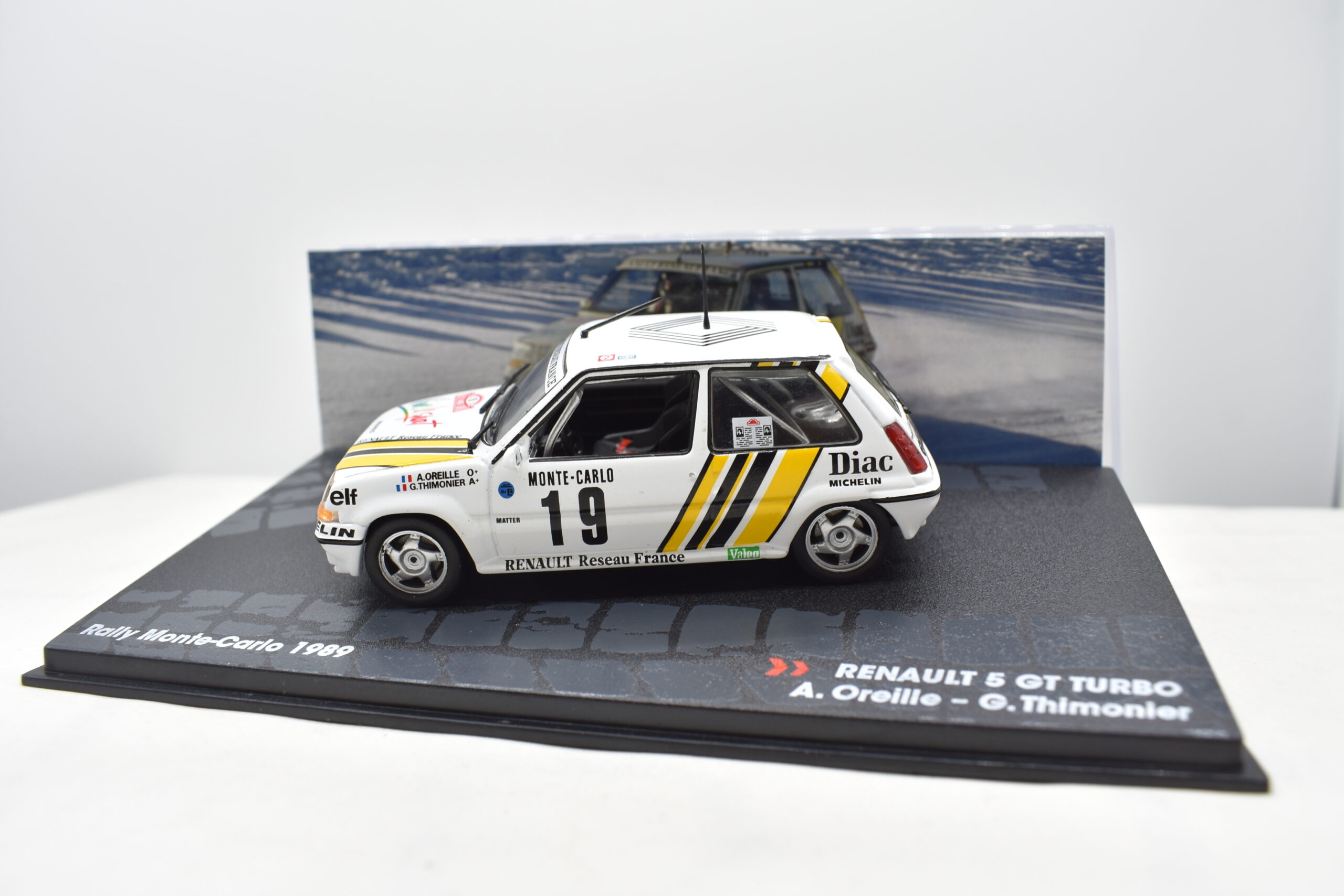 modellino auto rally scala 1:43 Renault 5 GT turbo collezione