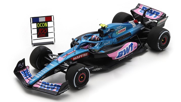 Modellino auto formula 1 F1 scala 1:43 Spark Model ALPINE A522