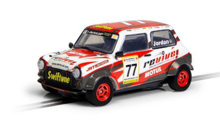 modellauto Slotcar Scalextric MINI MIGLIA JRT RACING TEAM ANDREW JORDAN SLOT...