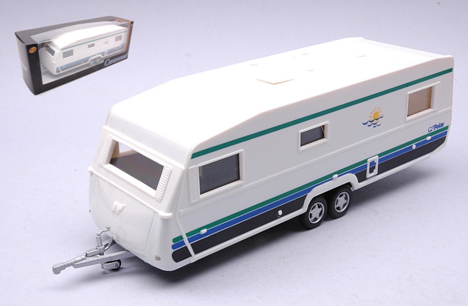 Modellino auto camper roulottes scala 1:43 ROULOTTE BIG POLAR 2005 collezione