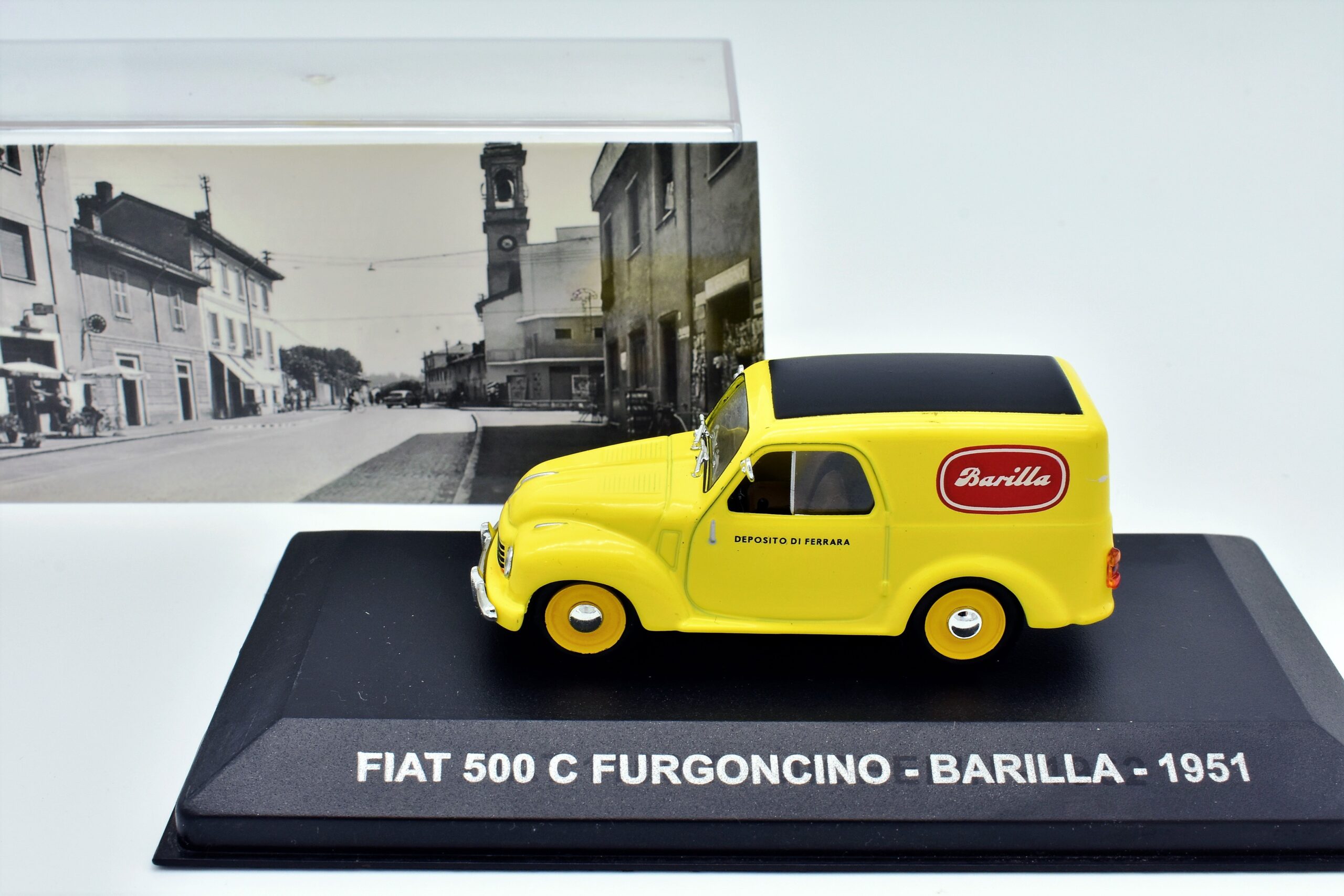 Modellino Auto Furgone FIAT 500 C FURGONCINO BARILLA Veicoli ...