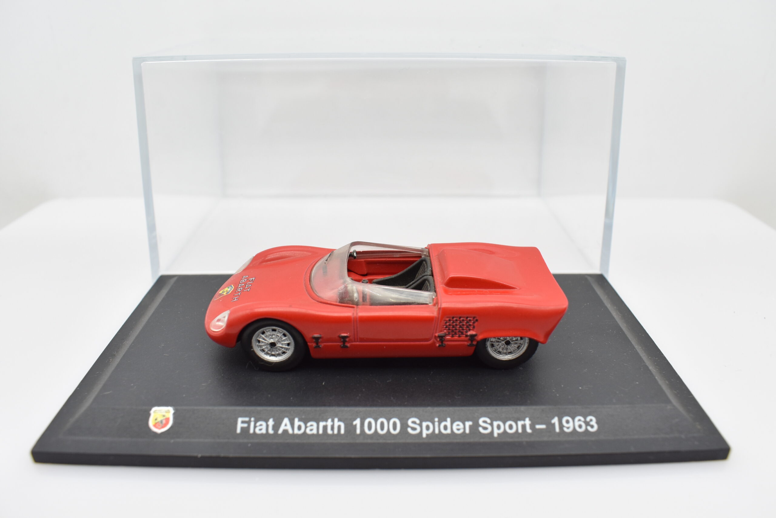 Modellino auto FIAT ABARTH 1000 SPIDER SPORT 1:43 diecast modellismo collezione