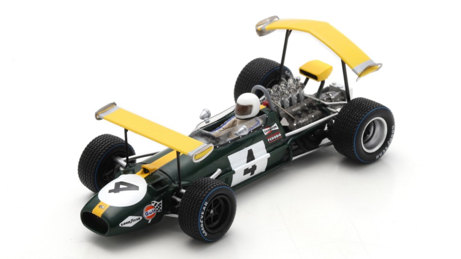 formula 1 F1 model car 1:43 scale spark BRABHAM BT26A ICKX 1969 SPANISH GP
