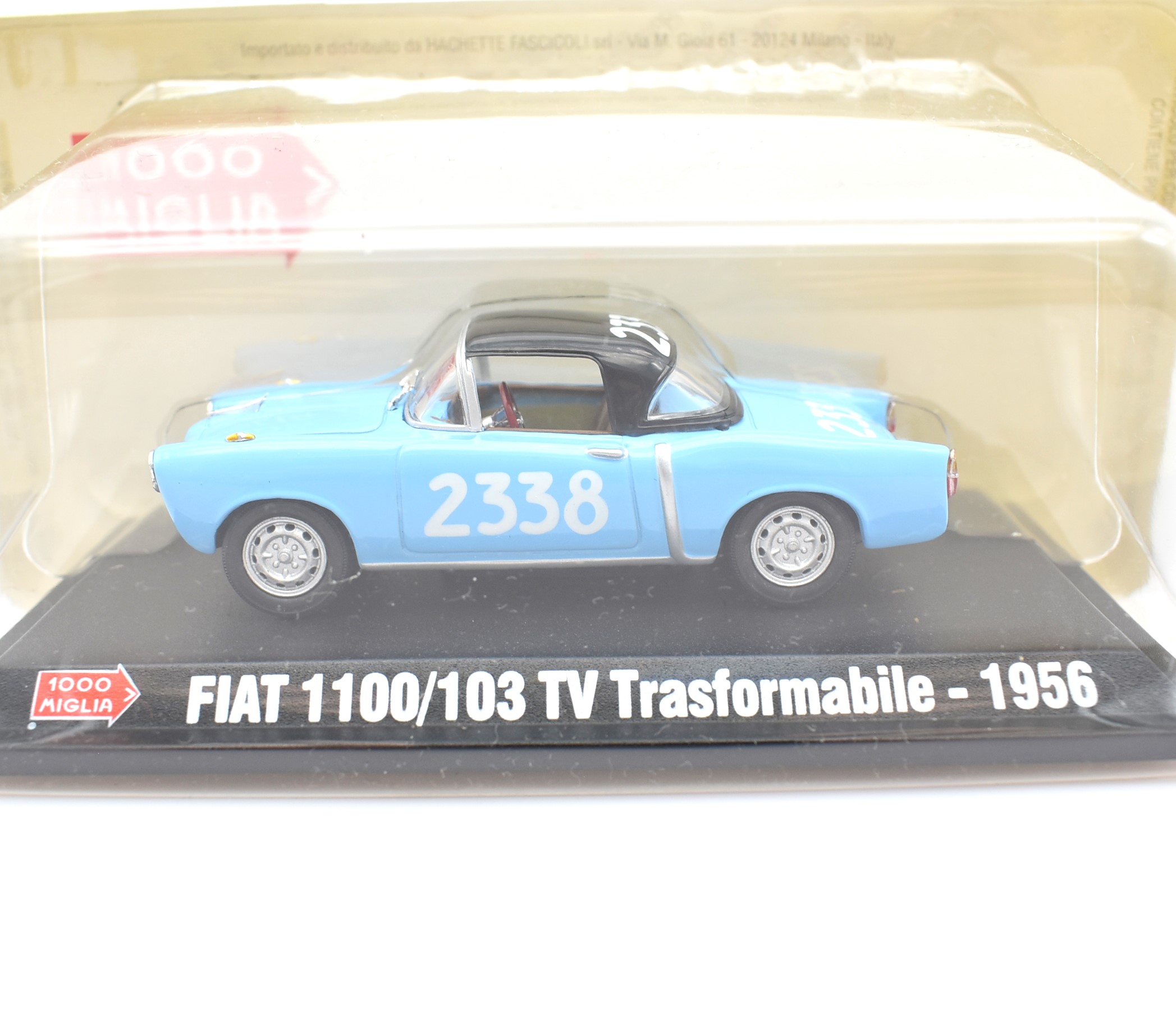 modellautos Auto 1000 MIGLIA Maßstab 1:43 FIAT 1100/103 TV TRANSFORMABLE sammlung