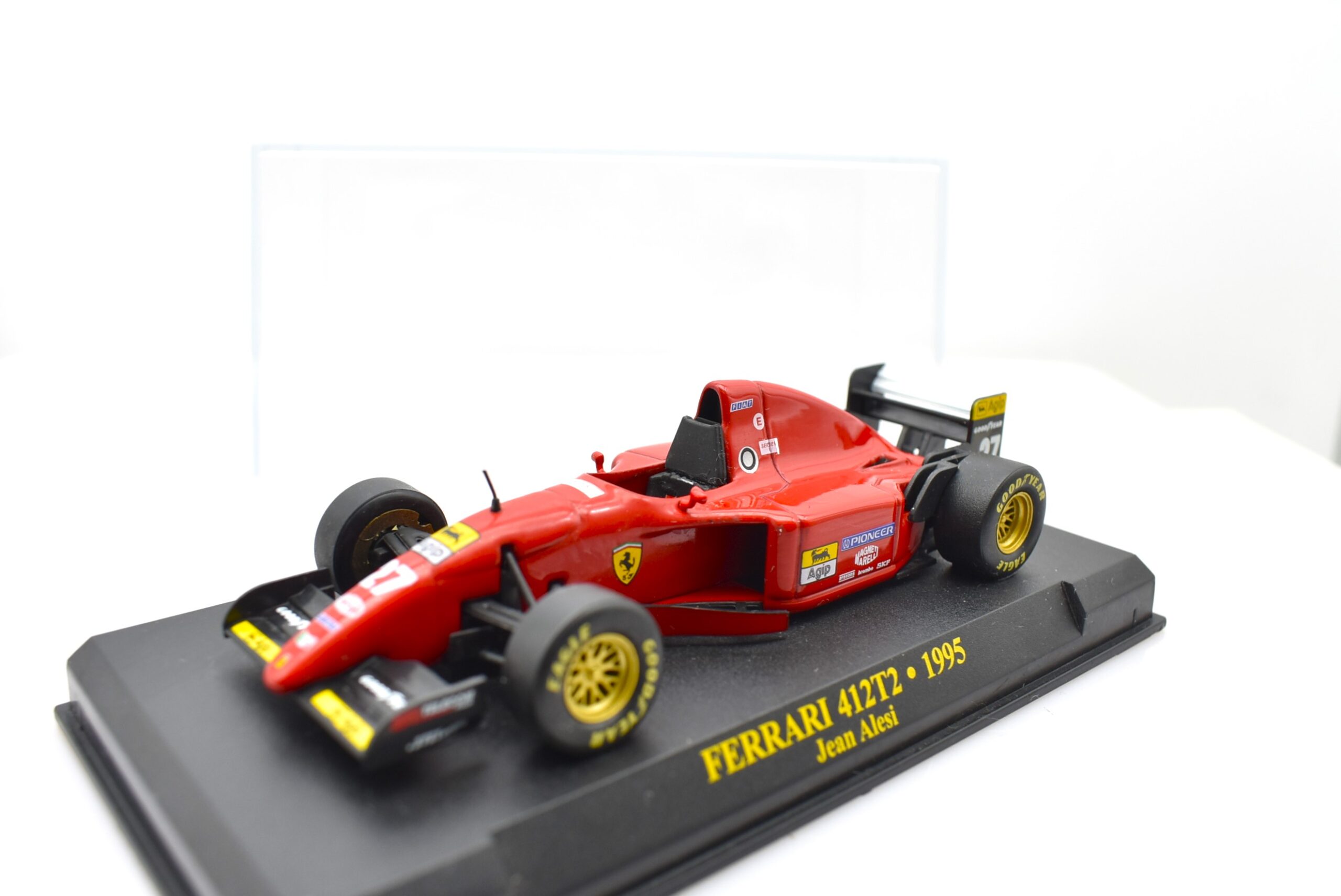 Ferrari f1 412 T2 models 1:43 scale formula 1 gp car vehicles ALESI ixo qw