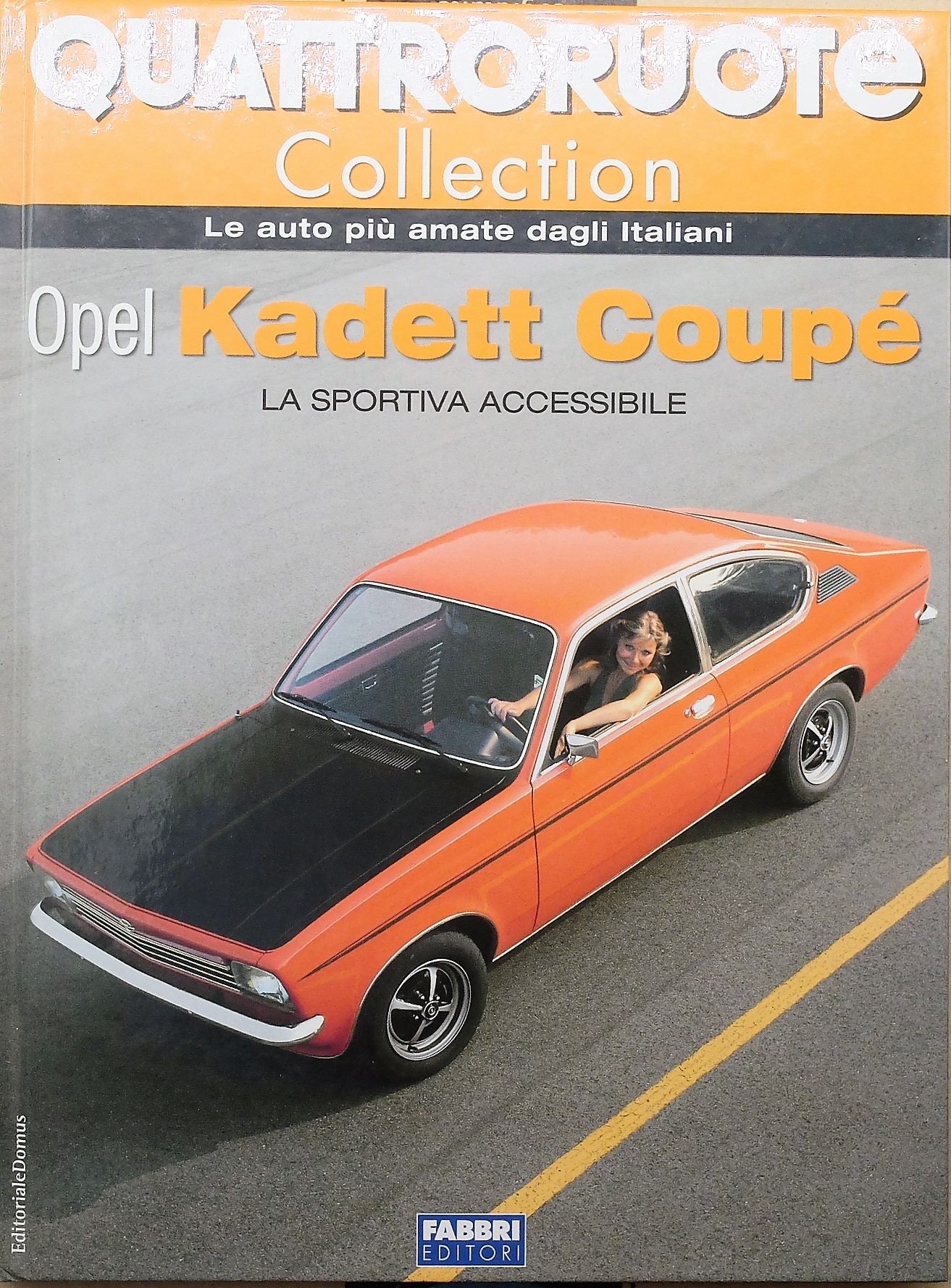 fascicolo Quattroruote Collection OPEL KADETT COUPE modellino auto libro book