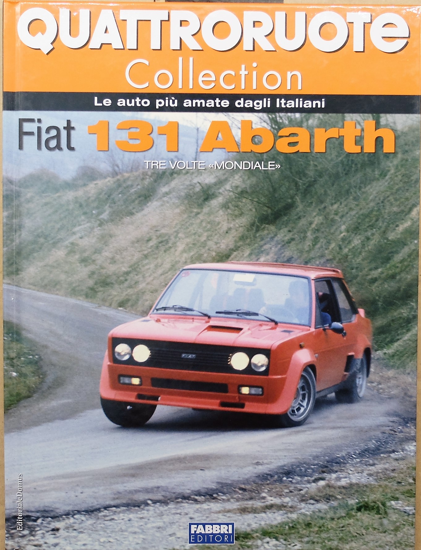 Quattroruote Collection FIAT 131 ABARTH model car booklet 1:24 book book