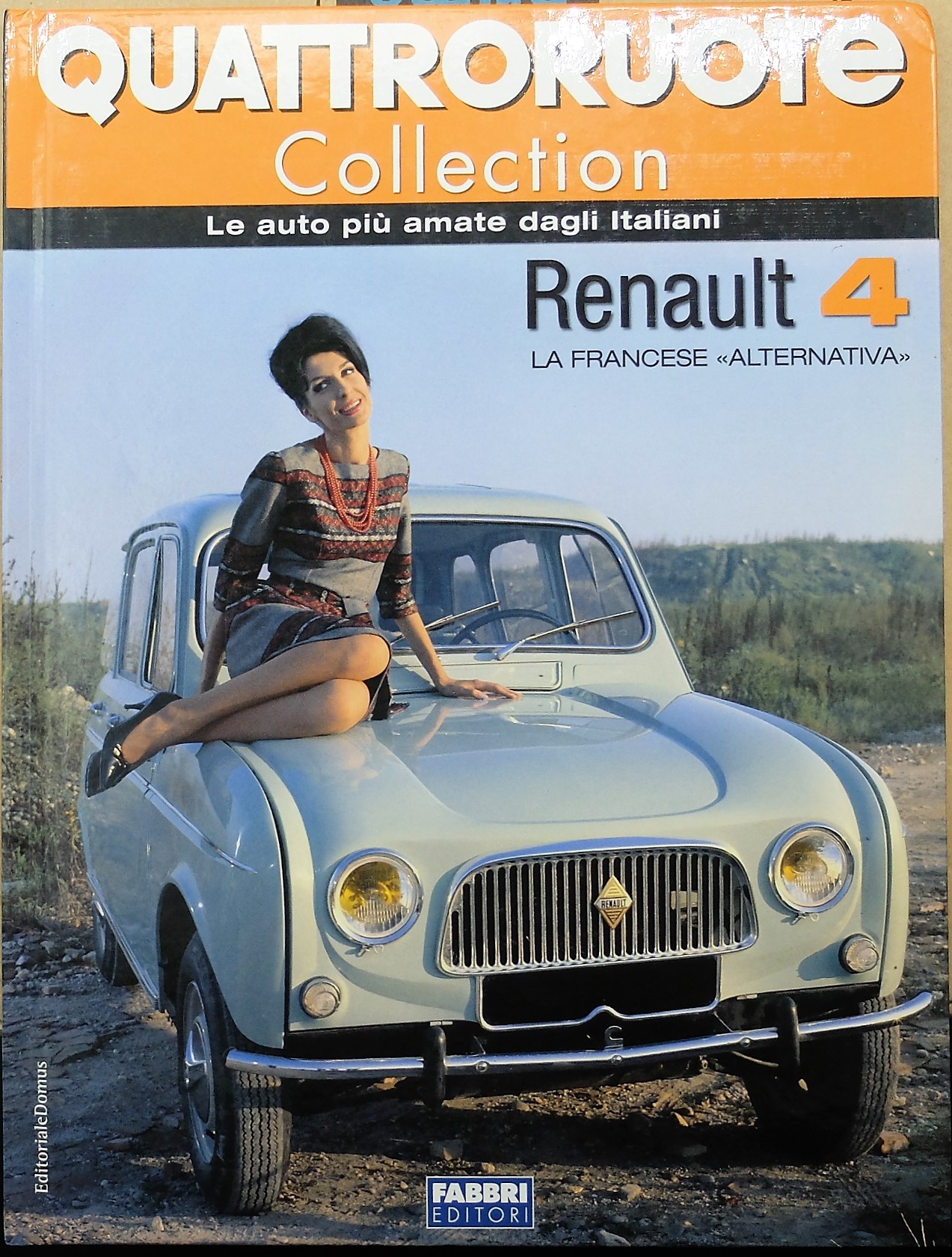 fascicolo Quattroruote Collection RENAULT 4 r4 modellino auto 1:24 libro book