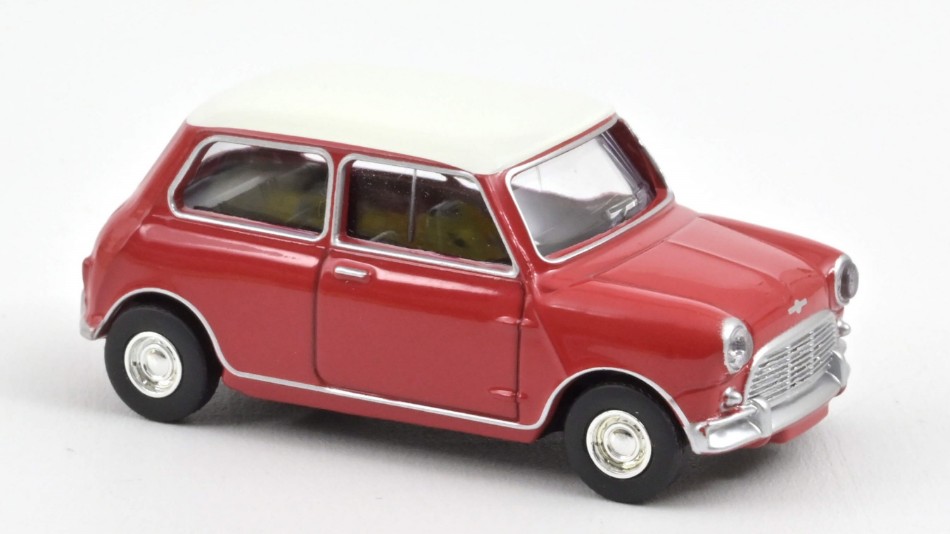 Miniature voiture auto 1:64 Norev MINI COOPER S 1964 modèle statique collection...